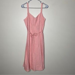 SOLD. - NWT Loft Linen Blend Sleeveless Dress 6 MSRP $79